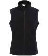 BK483 2407 Brook Taverner Ladies Savannah Core Fleece Gilet Black colour image